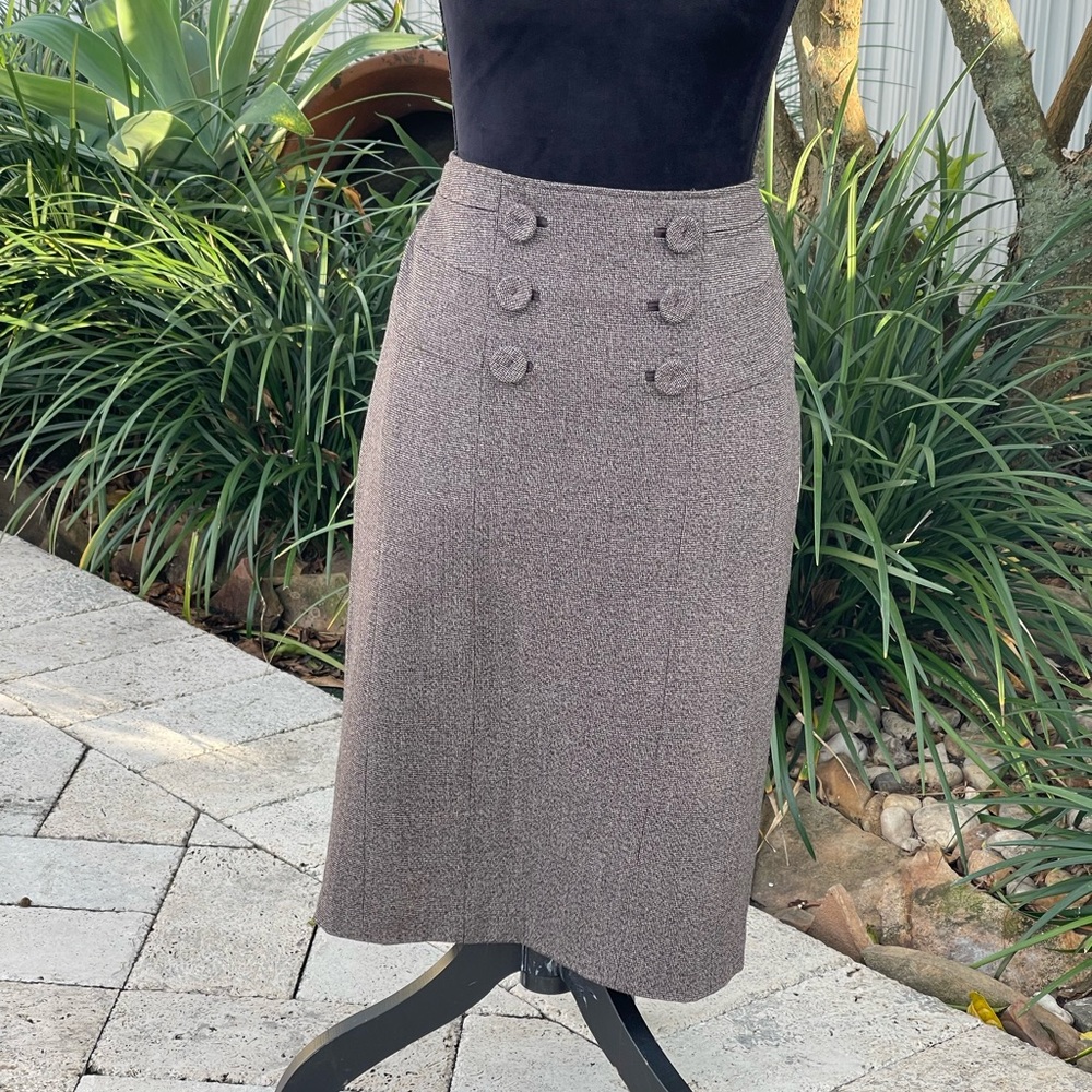 Pencil skirt.